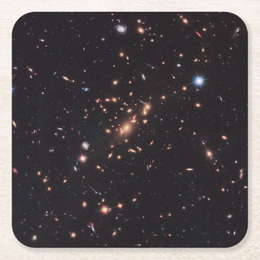 Galaxy Cluster Macs J2129-0741 Rechteckiger Pappuntersetzer (Vorderseite)