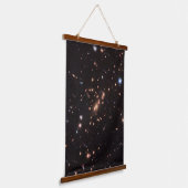 Galaxy Cluster Macs J2129-0741 Wandteppich Mit Holzrahmen (Gewinkelt)