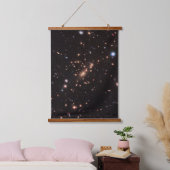 Galaxy Cluster Macs J2129-0741 Wandteppich Mit Holzrahmen (Schlafzimmer)
