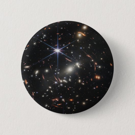 Galaxy Cluster Smacs 0723. Button (Vorderseite)