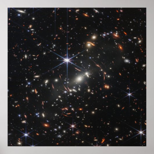Galaxy Cluster Smacs 0723. Poster (Vorne)
