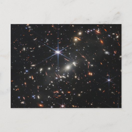 Galaxy Cluster Smacs 0723. Postkarte (Vorderseite)