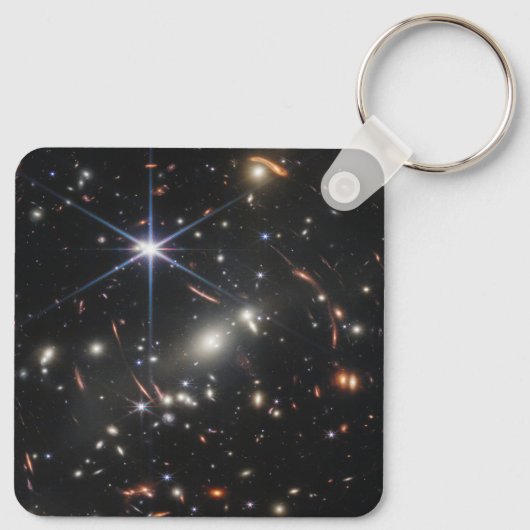 Galaxy Cluster Smacs 0723. Schlüsselanhänger (Rückseite)