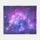 Galaxy cosmos pattern scrapbooking fleecedecke (Vorderseite (Horizontal))