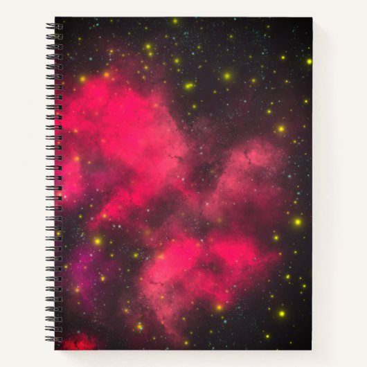 Galaxy Cosmos Schönes Notebook Notizblock (Vorderseite)