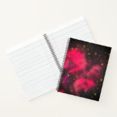 Galaxy Cosmos Schönes Notebook Notizblock (Innenseite)
