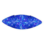 Galaxy crystal Blue polygonal facet pattern Football (Panel)