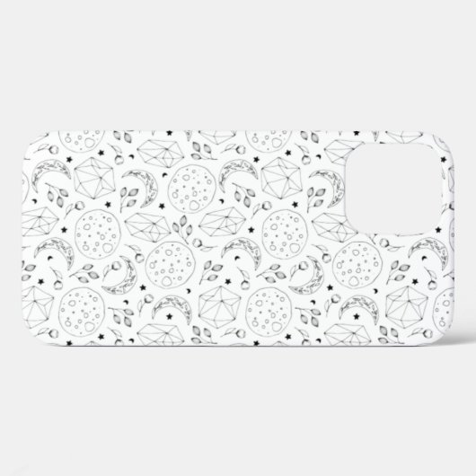 Galaxy Crystal Hexchy Spellbound Moonchild Case-Mate iPhone Hülle (Rückseite (Horizontal))