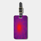 Galaxy Custom Luggage Tag brennen Gepäckanhänger (Vorderseite vertikal)