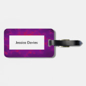 Galaxy Custom Luggage Tag brennen Gepäckanhänger (Rückseite horizontal)