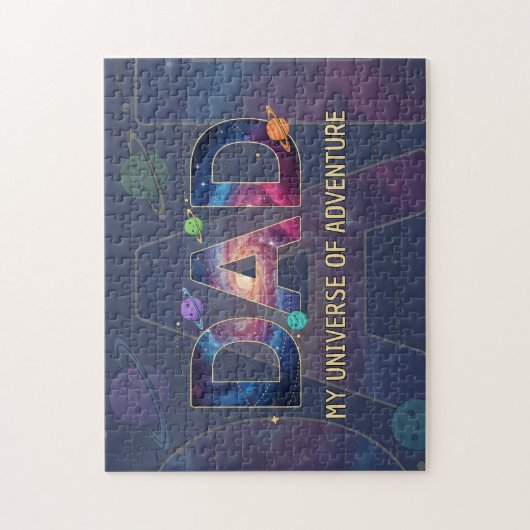 Galaxy Dad Universe Adventure Puzzle (Vertikal)