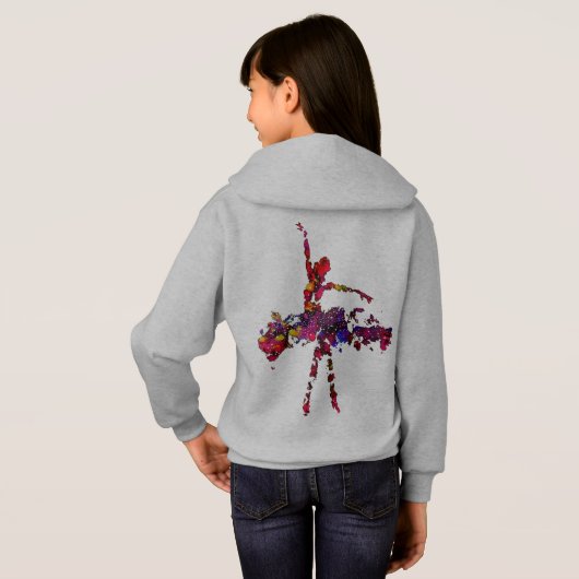 Galaxy Dancer Hoodie (Schwarz voll)