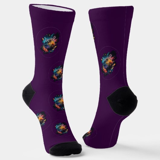 GALAXY DASIGN SOCKS SOCKEN (Gewinkelt)