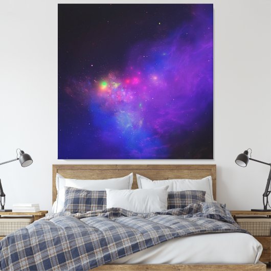 Galaxy Deep Space Leinwanddruck (Insitu (Schlafzimmer))