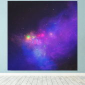 Galaxy Deep Space Leinwanddruck (Insitu (Holzboden))
