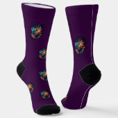 GALAXY-DESIGN SOCKEN (Gewinkelt)