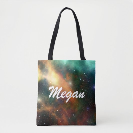 Galaxy Design Tote Bag Tasche (Vorderseite)