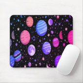 Galaxy Desk Mouse Pad - Astronaut & Weltraum Mousepad (Mit Mouse)