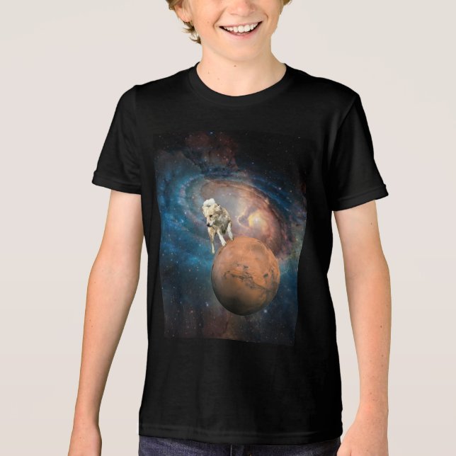 Galaxy Dog Kids T - Shirt - Kosmische Fee Galaxy™ (Vorderseite)