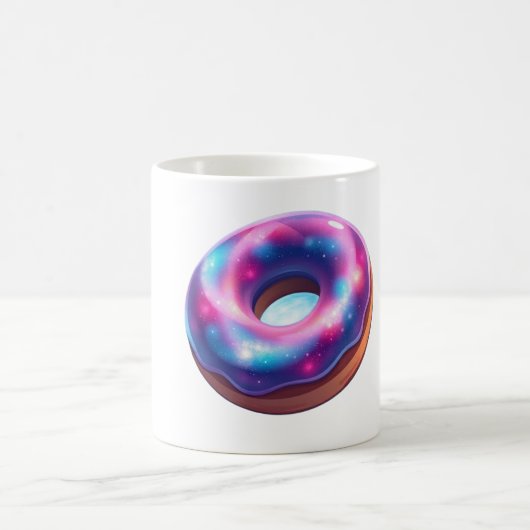 Galaxy Donut Kaffeetasse (Mittel)