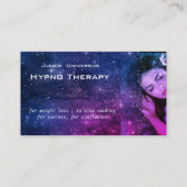 Galaxy Dream für Hypnotherapeuten No2 Visitenkarte (Vorderseite)