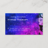 Galaxy Dream für Hypnotherapeuten Visitenkarte (Vorderseite)