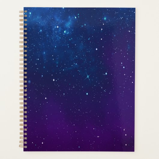Galaxy Dream Notebook Planer (Vorderseite)
