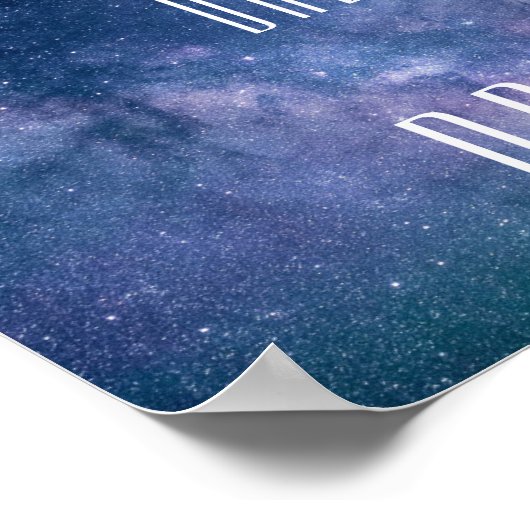 Galaxy Dream Poster (Ecke)