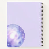 Galaxy Dreams Personalisiertes SpiralNotebook Notizblock (Rückseite)