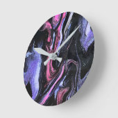 Galaxy Drift Runde Wanduhr (Winkel)