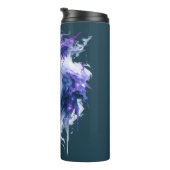 Galaxy Einhorn Reise Trinkbecher Thermosbecher (Nach rechts gedreht)