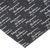 Galaxy Elegante Braut und Groom Namen Hochzeit Tischdecke (Schrägansicht)