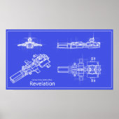 Galaxy Enthüllungsblueprints Poster (Vorne)