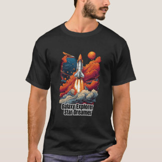 Galaxy Explorer, Star Dreamer - Space T - Shirt