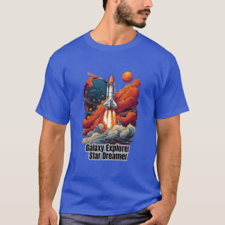 Galaxy Explorer, Star Dreamer - Space T - Shirt