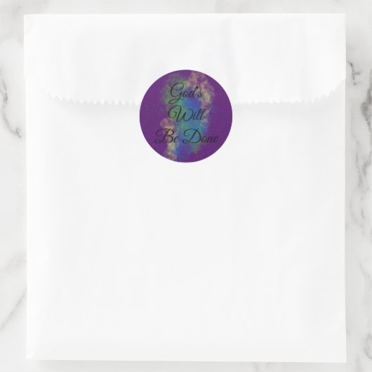 Galaxy Faith Aufkleber (Tasche)