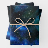 Galaxy Fan, Männer und Frauen, Geschenkmuster für Geschenkpapier Set (Beispiel)