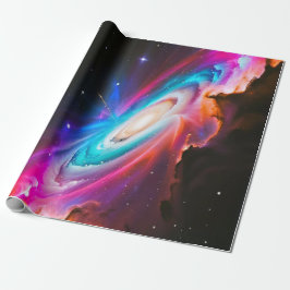 Galaxy Fantasy Birthday Geschenkpapier