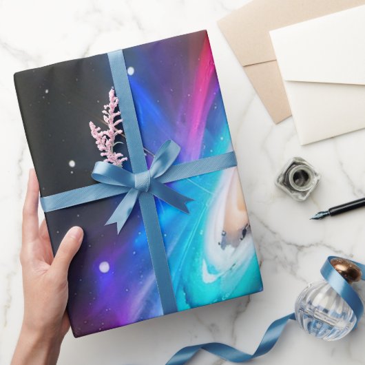 Galaxy Fantasy Geburtstagsgeschenk-Verpackungspapi Geschenkpapier (Schenken)