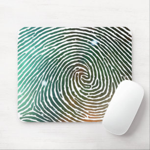 Galaxy Fingerprint Muster Mousepad