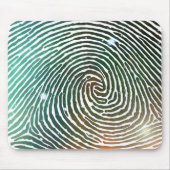 Galaxy Fingerprint Muster Mousepad (Vorne)
