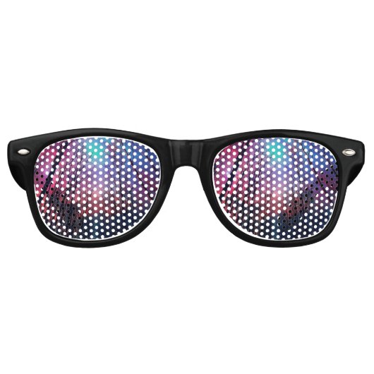 Galaxy Forest Sonnenbrille (Vorderseite)