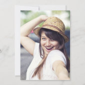 Galaxy Foto Kinderdusche laden ein Einladung (Rückseite)