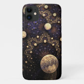 Galaxy-Fraktal Case-Mate iPhone Hülle (Rückseite)