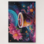 Galaxy Garden-Kaffee Puzzle (Vertikal)