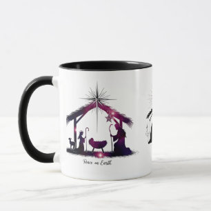 Galaxy-Geburt-für Frieden auf Erden Moderne Kombi- Tasse