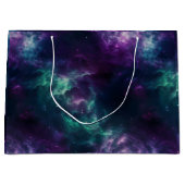 Galaxy Geschenktasche Geburtstagsparty Weltraum Große Geschenktüte (Vorderseite)