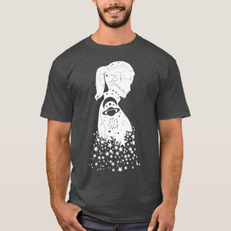 Galaxy Girl Mutter Schwester Astrologie Witchy Got T-Shirt