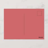 Galaxy girl postkarte (Rückseite)