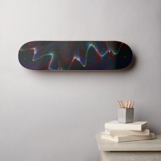 Galaxy Glider Skateboard (Wandkunst (Horz))